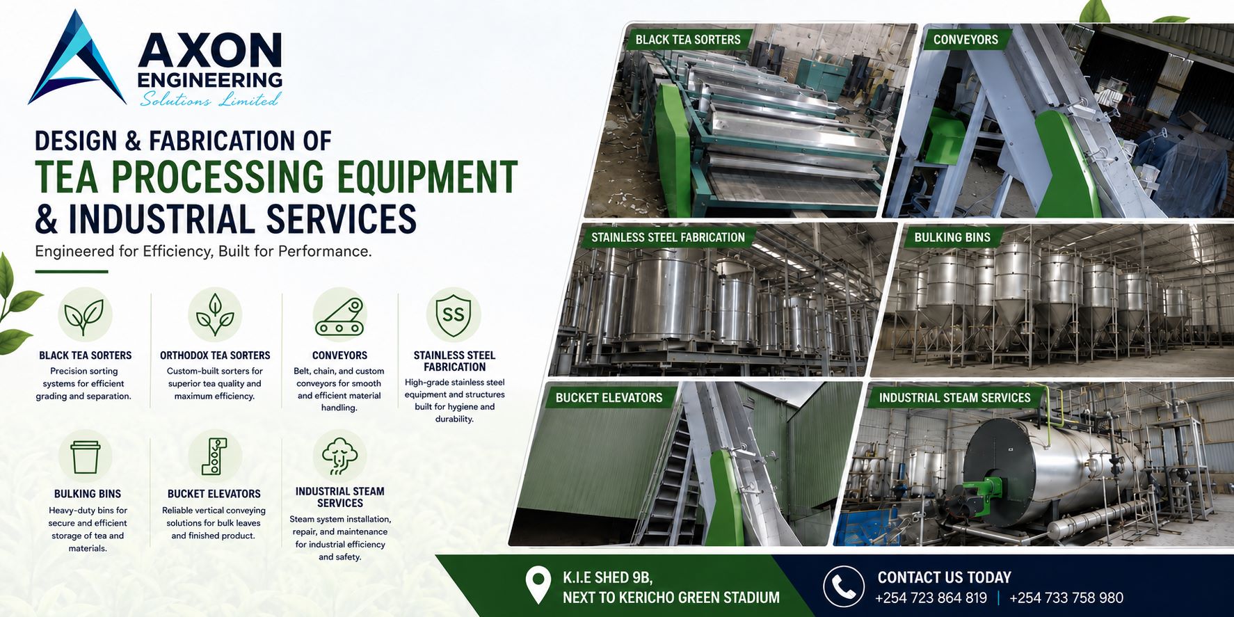 Tea processing Equipment